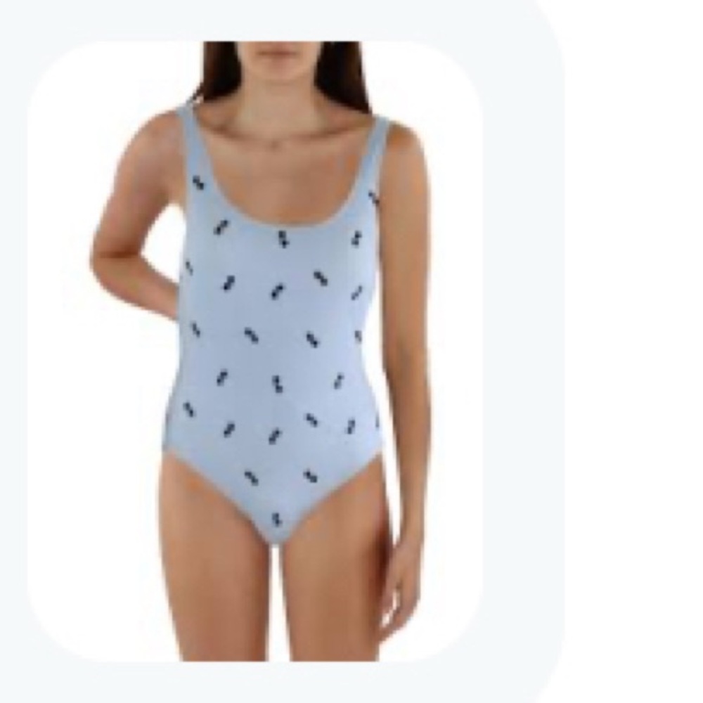 KARL LAGERFELD PARIS Sunglasses-Print One-Piece Swimsuit